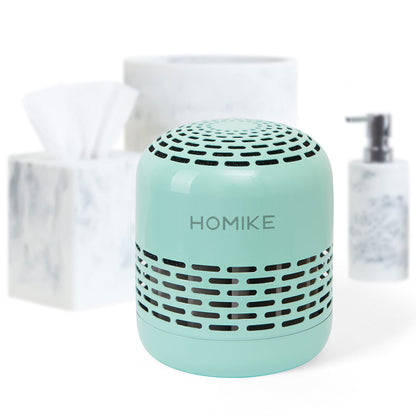 HOMIKE Refrigerator Deodorizer, Odor Eliminator,Last up to 10 Years for Car,Closet,Shoes Cabinet,Fridge and Freezer,Outperforms Baking Soda and Activated Carbon (Green)