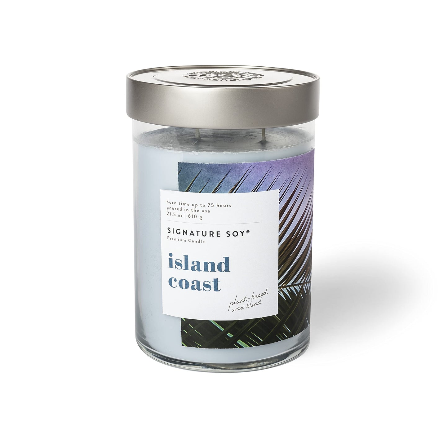 Signature Soy Lidded Island Coast Scented Candle Extra Large Jar