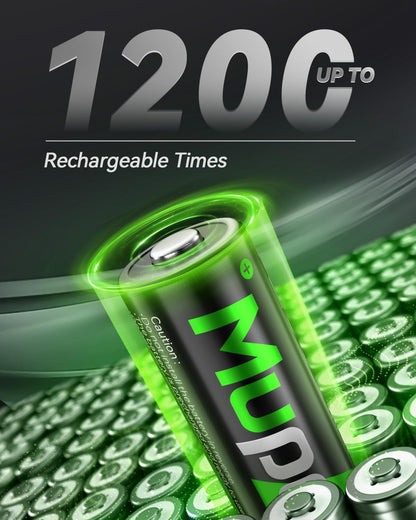 Rechargeable AAA Batteries 16 Pack,AAA Rechargeable Battery 1100mAh NiMH,1.2V Triple A Battery,Solar Battery High Capacity Low Self Discharge Pilas Recargables,3A Batteries for Remote Cordless Phone