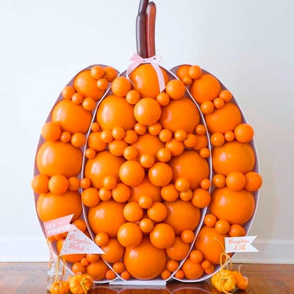 PartyWoo Orange Balloons 101pcs 12 Inch Fall Latex Helium Balloons for Birthday Baby Shower Graduation Tangerine Little Cutie Pumpkin Tropical Sunshine Boho Theme Party Decorations Orange-Y9