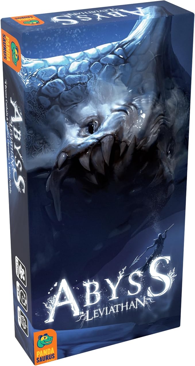 Abyss Leviathan Board Game Expansion - Adds Sea Monster Battles Border and New Lords Strategy Game for Kids &amp Adults Ages 14+ 2-5 Players 30-60 Minute Playtime Made by Pandasaurus Games