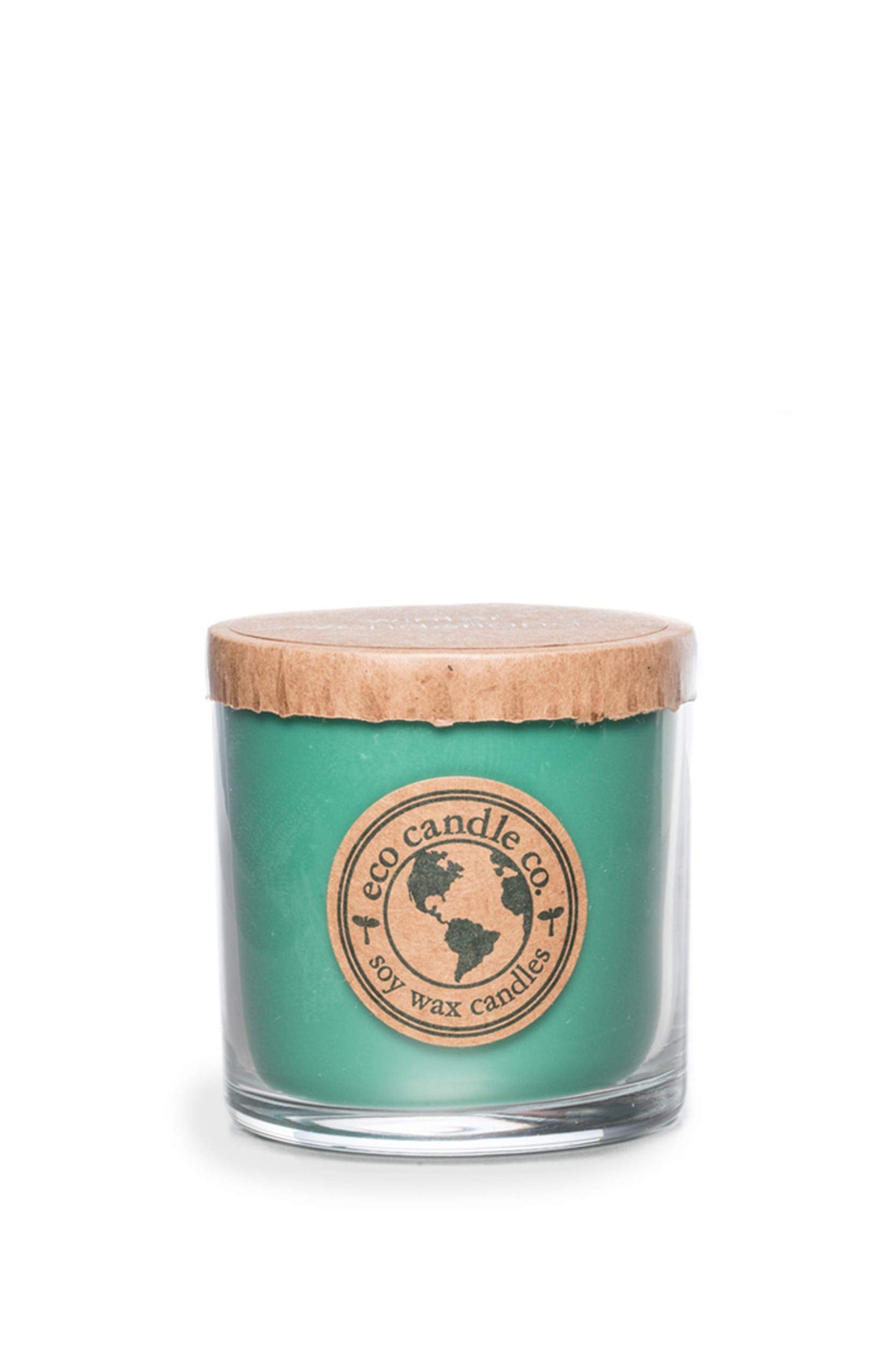 ECO CANDLE CO. Recycled Candle, Winter Wonderland, 6 oz. - Scents Of Pine, Spruce, & Fir - 100% Soy Wax, No Lead, Kraft Paper Label & Lid, Hand Poured, Phthalate Free, Made From Midwest Grown Soybeans