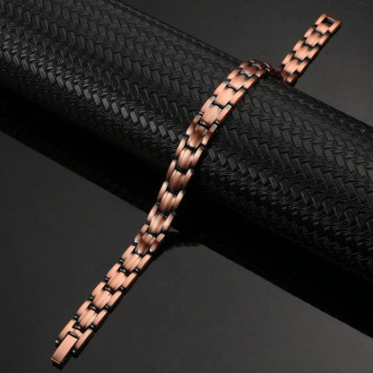 BioMag 99.9% Copper Ankle Bracelets for Women Magnetic Women's Ankle Bracelet Adjustable Copper Anklet with Sizing Tool Jewelry Gift for Her Mom Valentine's Day