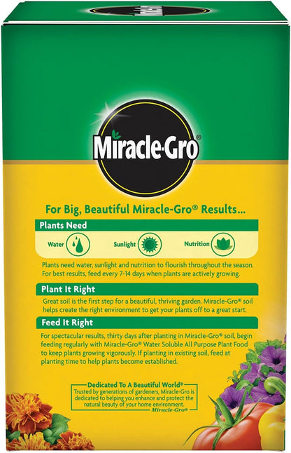 Miracle-Gro Water Soluble Plant Food - All-Purpose Fertilizer for Indoor & Outdoor Plants | 1.5 lbs (6-Pack)