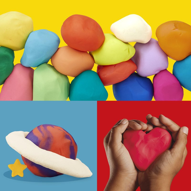 Play Doh Bulk Handout 42-Pack of 1-Ounce Modeling Compound Cans, Back to School Gifts, Prizes, & Party Favors, Kids Arts & Crafts, Preschool Toys, Ages 2+ (Amazon Exclusive)