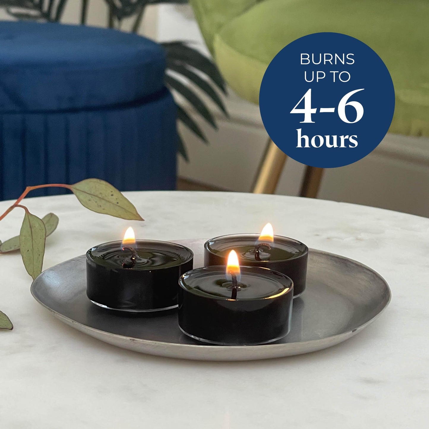 PartyLite Set of 12 Tea Lights Sampler Candles, Aromatherapy You're Fruity Scented Candles Gift Set, Up to 4 to 6 Hours Burn Time