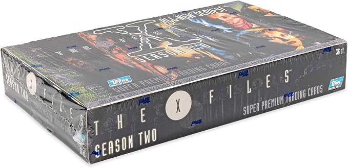 Topps X-Files Season Two Super Premium Trading Cards Sealed Box of 36 Packs