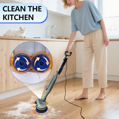 Shark Steam Mop Pads - Replacement Brush Head for S7000/S7001/S8201 | Nylon Bristles for Deep Cleaning Hardwood & Tile Floors