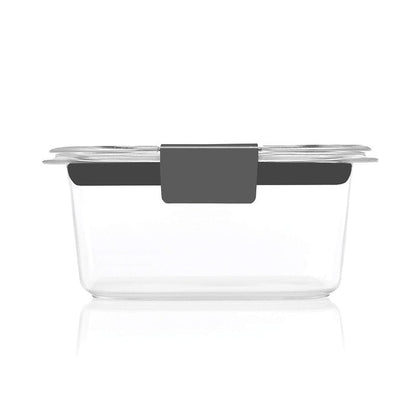 Rubbermaid Brilliance Food Storage Containers, Set of 5 (10 Pieces), BPA-Free, Leak-Proof, Clear