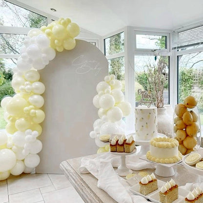PartyWoo Beige Balloons 50 pcs 12 Inch Cream Ivory White Balloons for Wedding Baby Shower Birthday Bridal Shower Graduation Engagement Easter Anniversary Tea Boho Party Decorations White-Q08