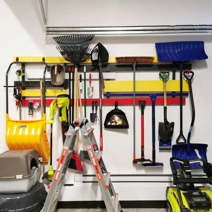 Heavy Duty Garage Storage Hooks by J Utility - 4-Inch Wall Mount Organizers for Tools, Bikes & Ladders | 10 Pack