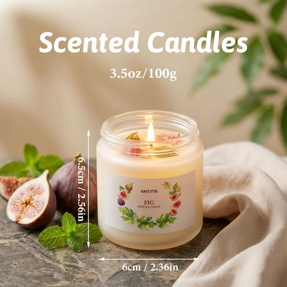 Scented Candles for Home,8 Pack Soy Candles Gift Set for Women,Aromatherapy Candle with Crystals Inside-Perfect for Mother's Day,Valentine's Day, Birthdays, Anniversaries,Christmas