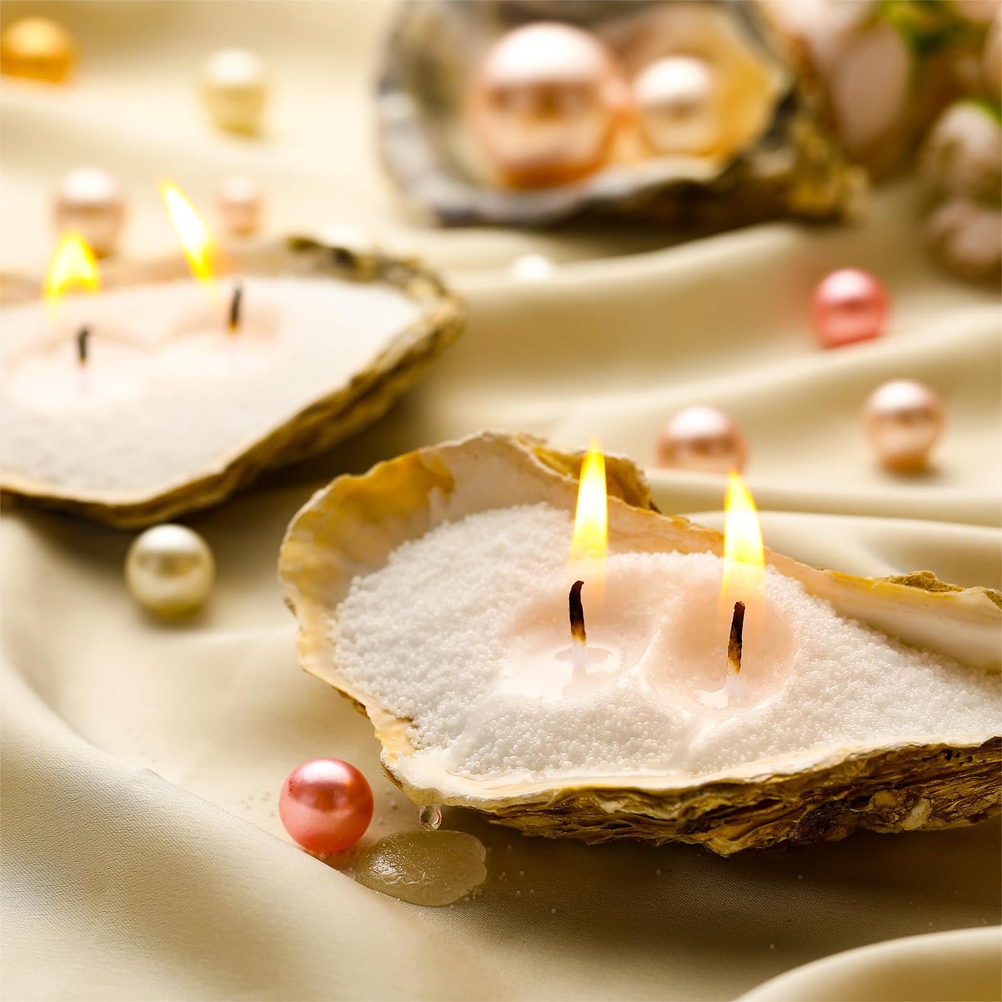 Conelist 2.2lb Unscented Scented Pearled Candle Sand Wax Set Customized Powder Making Candles Refill Kit Palm Wax All Natural Non Toxic with 10 Wicks for Graduation Thank You Teacher Gifts DIY Making
