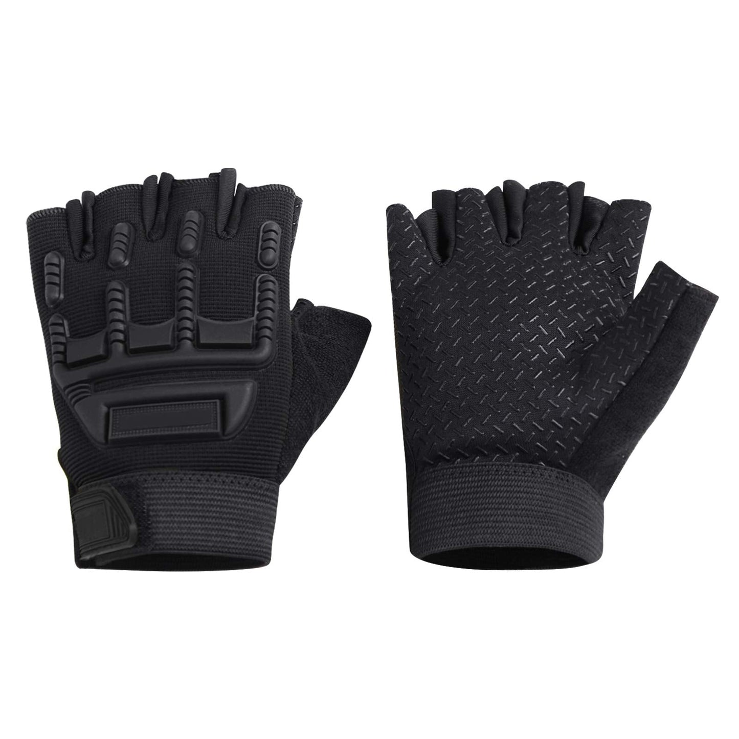 Biking Gloves Kids Boys Girls Cycling Exercise Half Finger Fingerless Gloves Child Motor Bike Riding Anti-Slip Weight Lifting Bikes Workout Climbing Bicycle Glove Gym Skate Glove