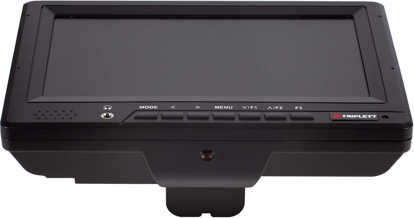 Triplett HDCM-4K Ultra-Compact 7-inch HD 4K Security Test Monitor with HDMI, Composite BNC-In/BNC-Out, and Component BNC