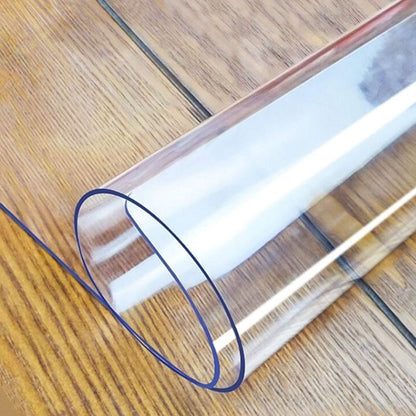 LovePads Clear Table Cover Protector, 36 x 72 Inch 2mm Thick Plastic Table Cover, Table Protector for Dining Room Table, Waterproof Dresser Cover Top for Kitchen, Coffee, Writing Desk