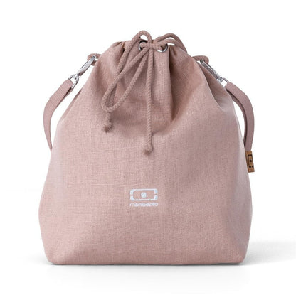 monbento - MB Fresh Insulated Lunch Bag - Perfect for Work/Picnic - Adjustable, Removable Strap - Large Size Ideal to Transport Complete Lunch Set - Women - Pink
