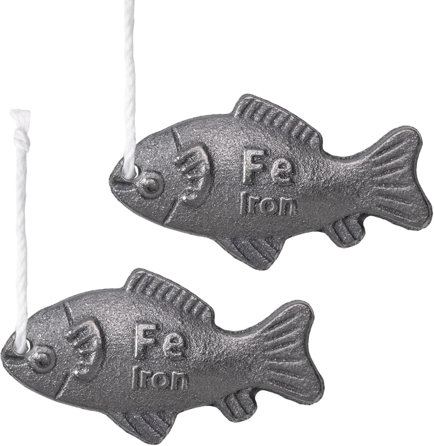 Iron Fish Cooking Tool, Natural Iron Supplement to Support Iron Levels for Vegans, Athletes, Pregnant Women, and Children – Safe & Effective Cooking Tool for Reducing Iron Deficiency (2Pack)