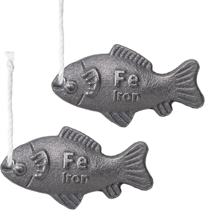 Iron Fish Cooking Tool, Natural Iron Supplement to Support Iron Levels for Vegans, Athletes, Pregnant Women, and Children – Safe & Effective Cooking Tool for Reducing Iron Deficiency (2Pack)