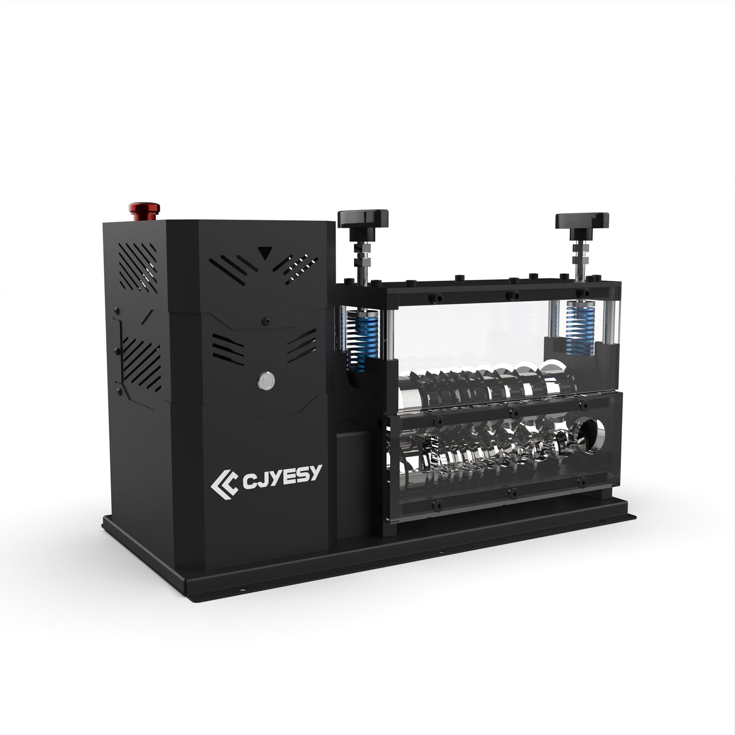 CJYESY Wire Stripping Machine 0.06-1.5 inch,Wire Stripper Machine 11 Channels 10 Blades,Automatic Wire Stripping Tool 370 W, 80 ft/min,Visible Stripping Depth Reference