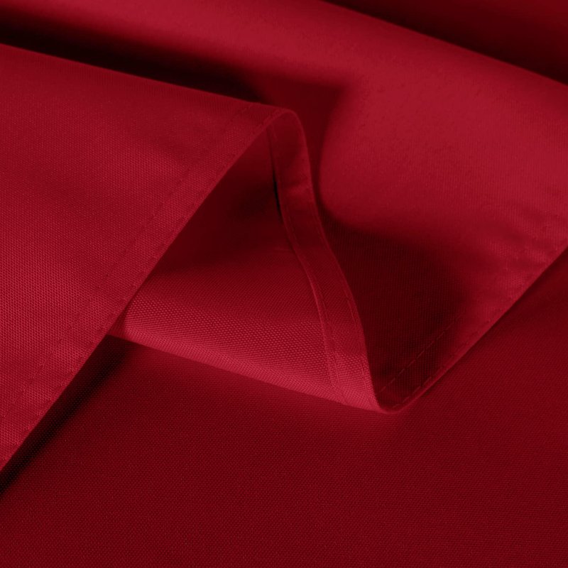 sancua 2 Pack Red Tablecloth 60 x 84 Inch, Rectangle 4 Feet Christmas Table Cloth - Stain and Wrinkle Resistant Washable Polyester Table Cover for Dining Tables, Buffet Parties and Camping