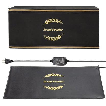Ftzataz Sourdough Warming Mat with Bread Proofer Warming Box, Sourdough Heating Mat Used to Provide Sufficient Temperature for Bread Proofing, Sourdough Warming, Sourdough Heating, Dough Riser