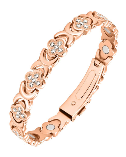 Jecanori Pure Copper Bracelets for Women Pain Relief, Healing Magnetic Bracelet with 3500 Gauss Effective Magnets