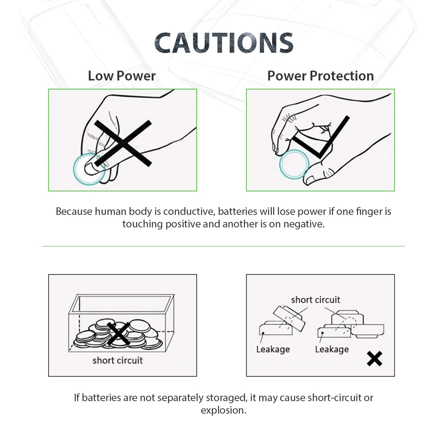 LiCB 20 Pack LR44 AG13 357 303 SR44 Battery 1.5V Button Coin Cell Batteries