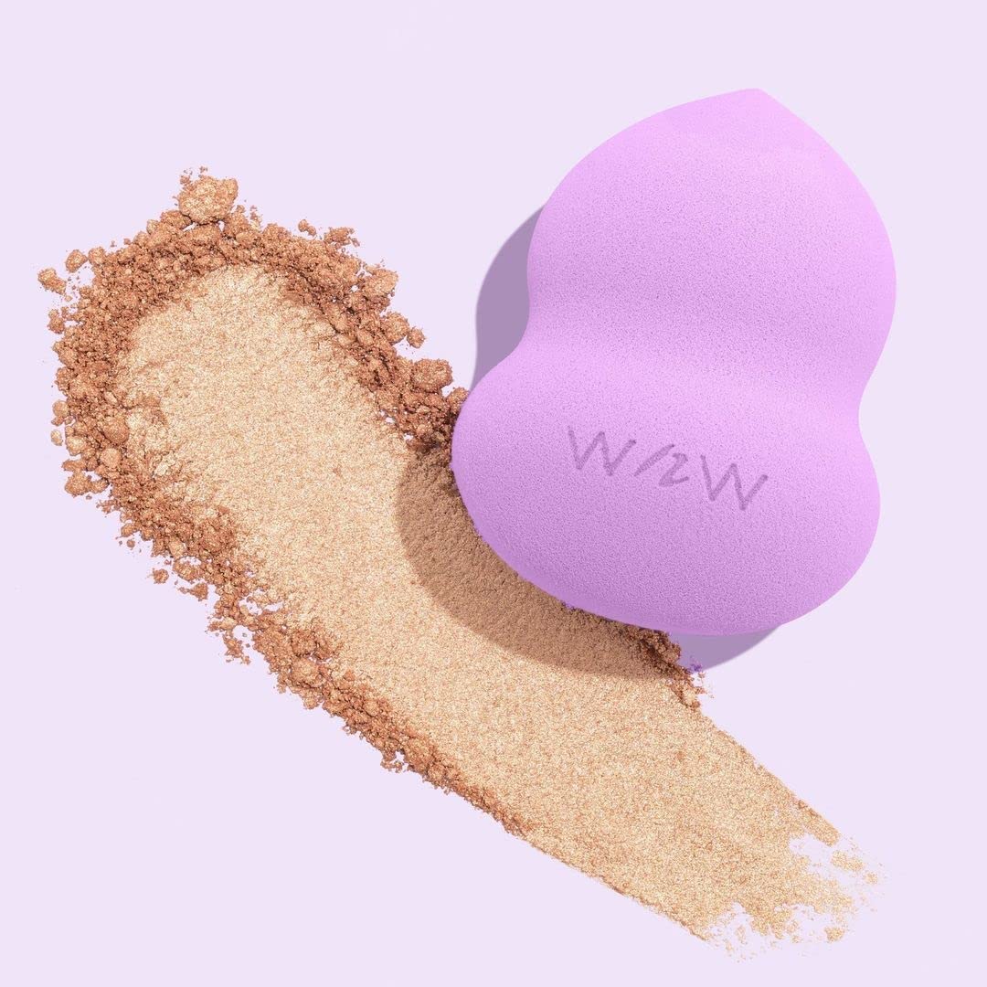 wet n wild Makeup Sponge - Low Product Absorption for Streak-Free Application, Effortless Blending Beauty for a Smooth Professional Looking Finish, Cruelty-Free & Vegan-Pink