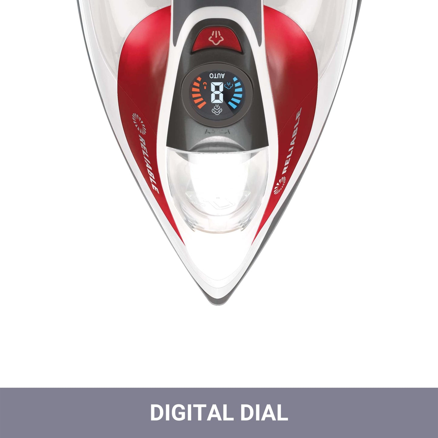 Reliable Velocity 270IR Steam Iron - Auto Control Compact Vapor Generator with Sensor Technology, Patented Technology for Continuous Steam, Zero Leaks, Perfect Temperature, 8 Programmable Heat Setting
