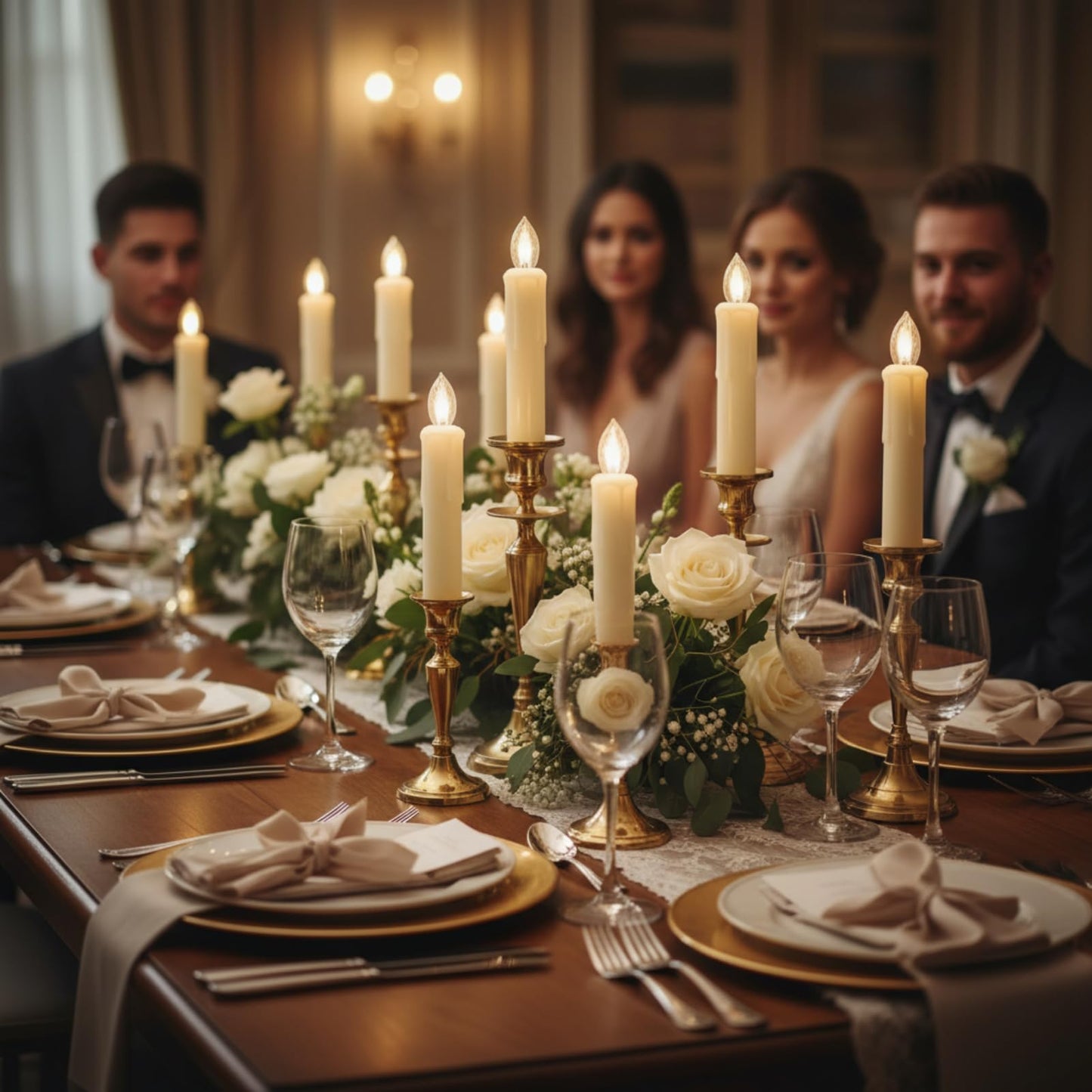 Gedengni Flameless LED Taper Candles with Clips, 4” Battery Operated Window Candles with Remote Timer Mini LED Chandelier Candlesticks for Home Decor Wedding Church Party & Tree Lighting,6 Pack,Beige
