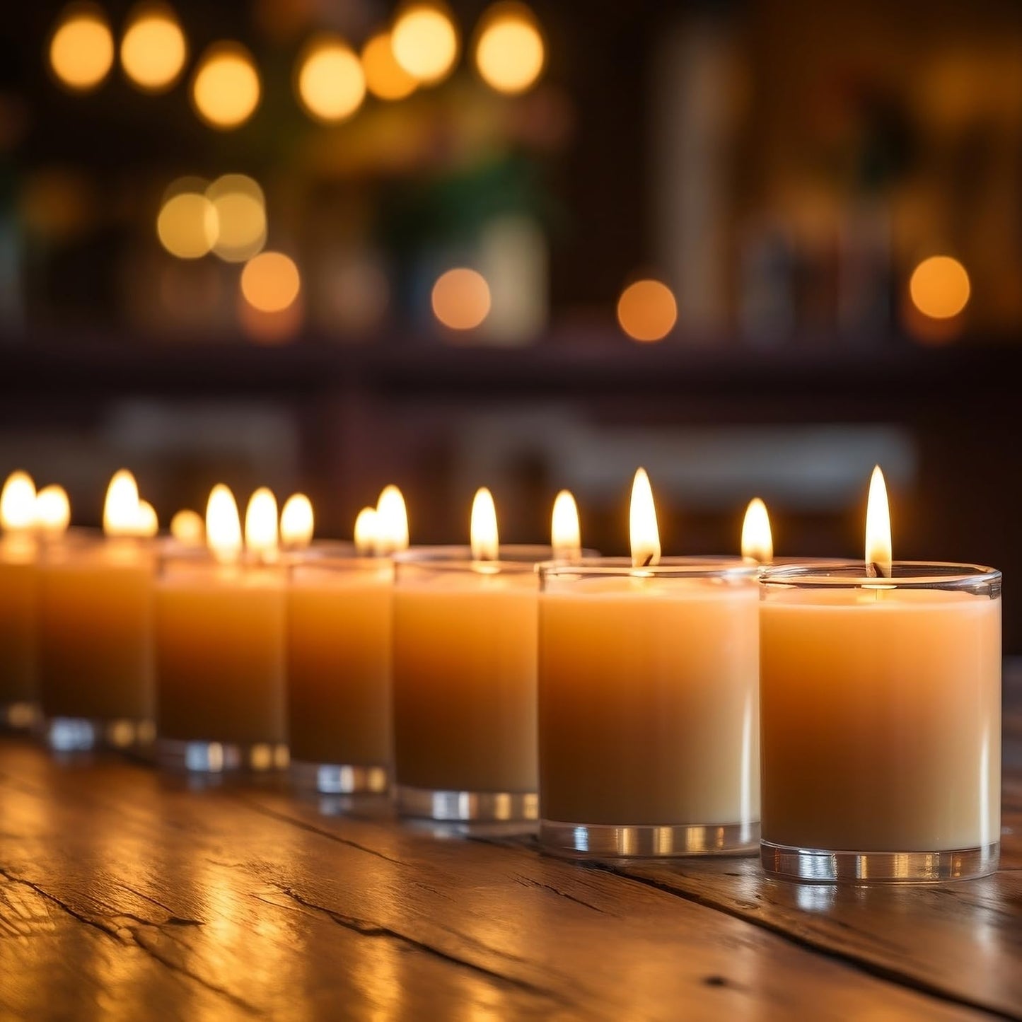 72 Pack White Unscented Clear Glass Filled Votive Candles, Hand Poured Wax Candle Ideal Gifts for Weddings Birthdays Holidays Party Religious Events