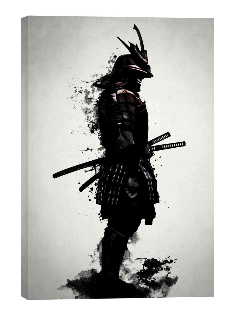 Cortesi Home 'Armored Samurai' by Nicklas Gustafsson, Canvas Wall Art, 18"x26"