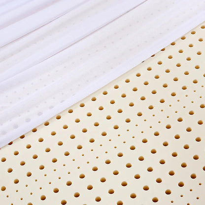 BIRJXVTO Natural Latex Mattresses, Premium Supporting Bed Pads with Luxurious Softness,Breathable and Comfortable Bed Toppers,2in,100x200cm(39x79in)