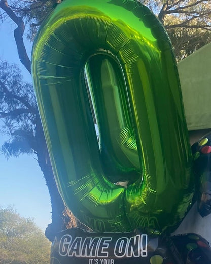 Green Number 23 Balloon 40 inch, 23 Number Balloons, 23rd Green Birthday Decorations, 23 Year Old Women Men Party Supplies, St. Patrick's Day Games Theme Birthday Decorations
