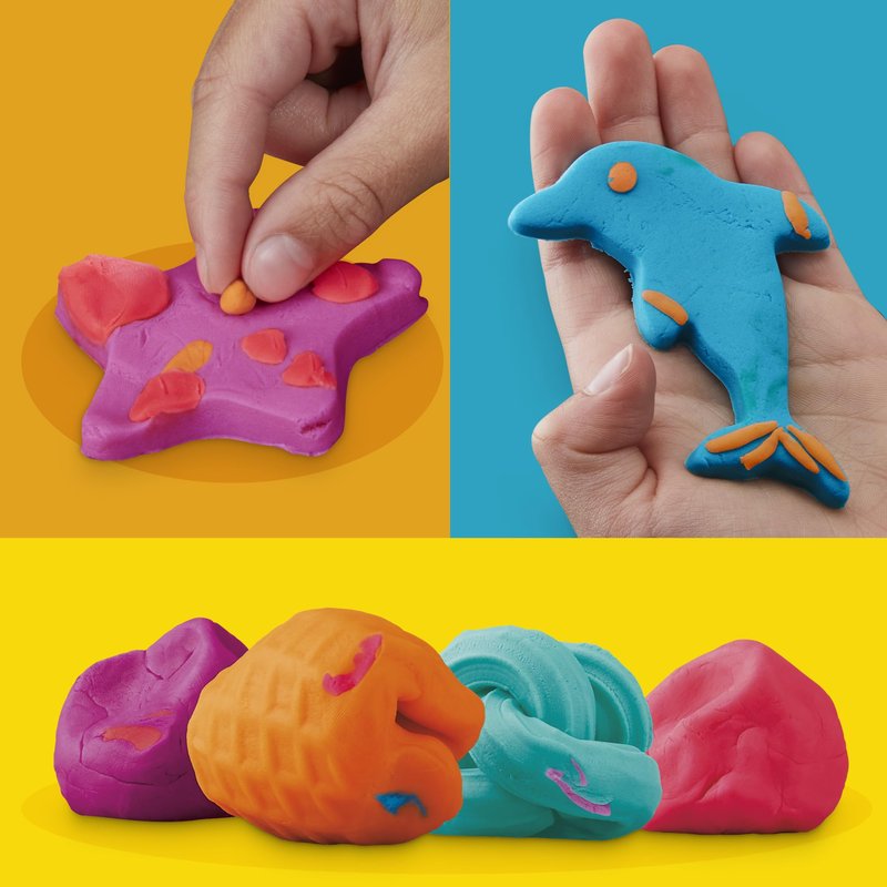 Play Doh Bulk Handout 42-Pack of 1-Ounce Modeling Compound Cans, Back to School Gifts, Prizes, & Party Favors, Kids Arts & Crafts, Preschool Toys, Ages 2+ (Amazon Exclusive)