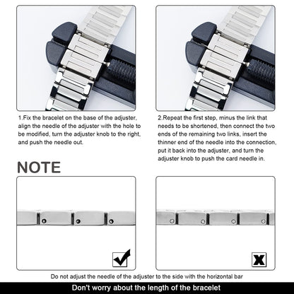 JEROOT Magnetic Bracelets for Men, Pure Titanium Bracelet (4000Gauss Per Magnet), Men's Bracelet Lymphatic Jewelry Gifts (Sliver)
