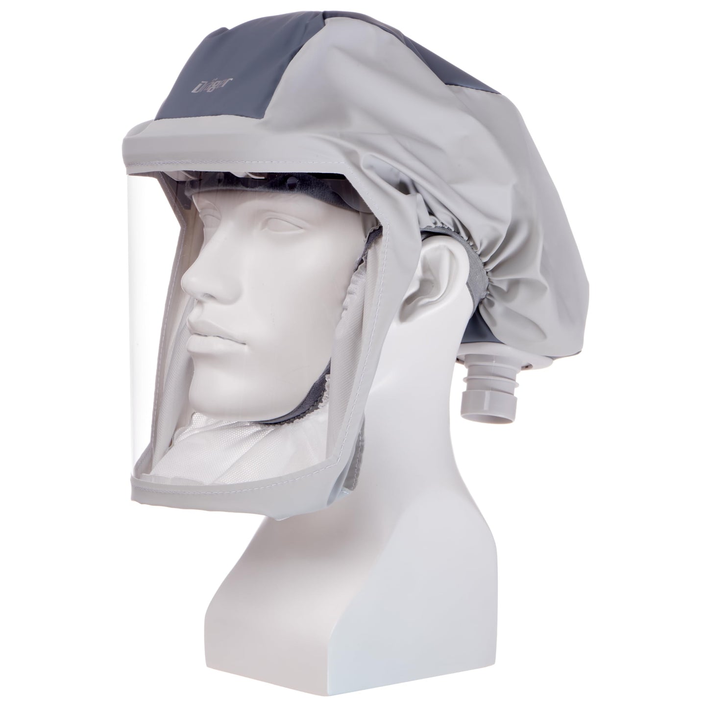Dräger Premium Hood for X-plore 8500, Short Hood | Reusable Safety Hood for Powered Air-Purifying Respirator (PAPR), Size S/M