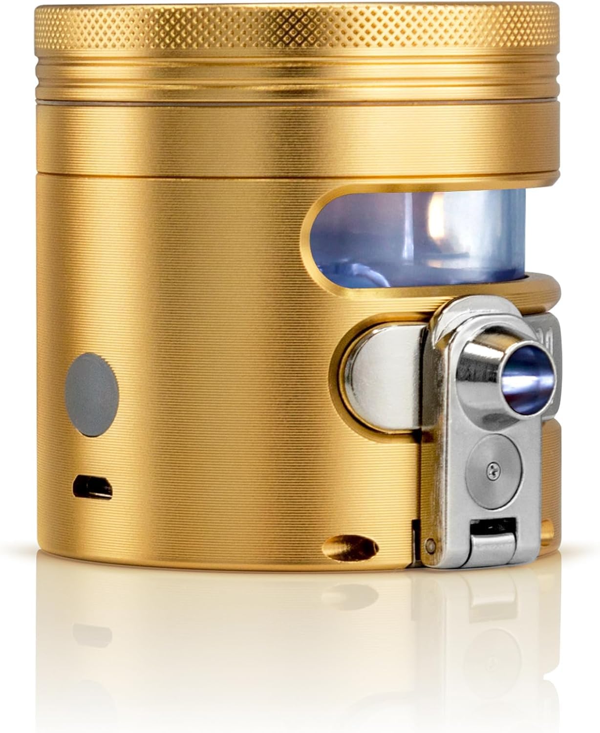 MANUAL Grinder AUTOMATIC Dispenser Large 2.5" Aluminum Alloy, for HOME & KITCHEN ONLY (Midnight)…