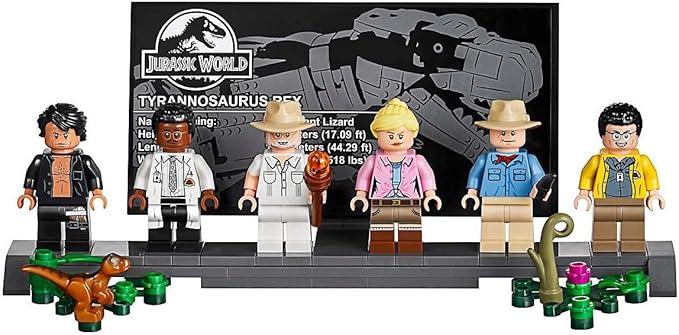 LEGO Jurassic World Jurassic Park: T. rex Rampage 75936 Building Kit (3120 Pieces)