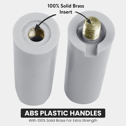 ANDUSTRIAL Stainless Steel Cheese Cutting Replacement Wires For Soft and Hard Cheese - Easy to Use and Clean - 2 Wires 36" + 1 Pair Egronomic Plastic Handle