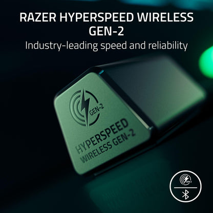 Razer BlackShark V3 Wireless Gaming Headset for Xbox: 50mm Drivers - Super Wideband Mic - 2.4 GHz, Bluetooth, USB - Works with PC, Mac, PS5, Nintendo Switch, Smartphone - Long Battery Life - Black