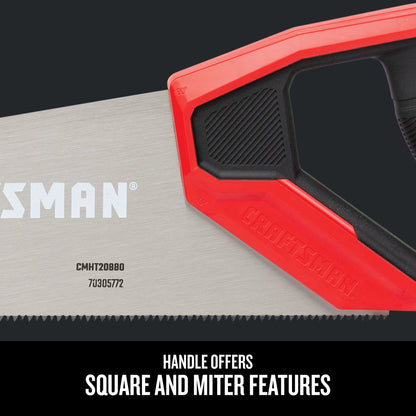 CRAFTSMAN Hand Saw, 15-Inch (CMHT20880)