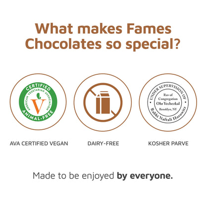 Small Chocolate Gift Boxes – Kosher, Vegan Friendly Gourmet Chocolates, Corporate Gifts for Clients & Events, Custom Logo Options for Bulk Orders