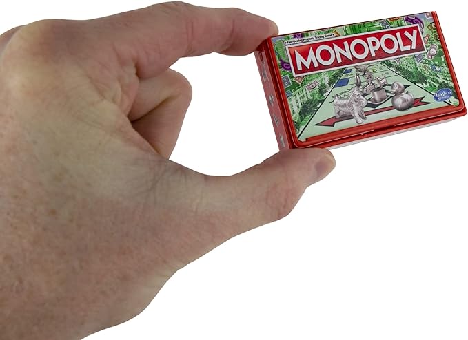 World's Smallest Board Games Set of 4 - Scrabble Monopoly Operation Candy Land (Bundle)