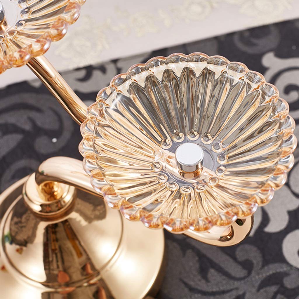 XILIN-1987 Candle Holderss Creative Candle Holder Candlelight Dinner Props Romantic Desktop Decoration 3 Head Candle Holder Decorative Candlestick