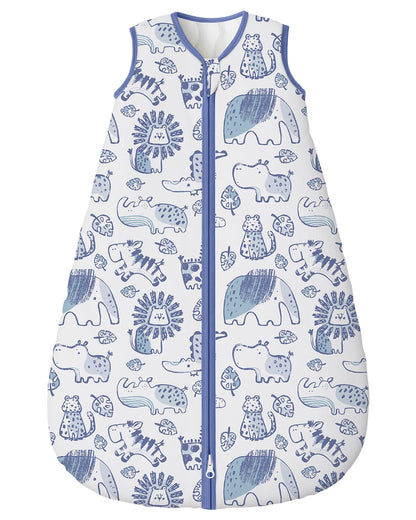 Yoofoss Baby Sleep Sack - 1.5 Tog Wearable Blanket for 12-18 Months | Soft Organic Cotton, 2-Way Zipper