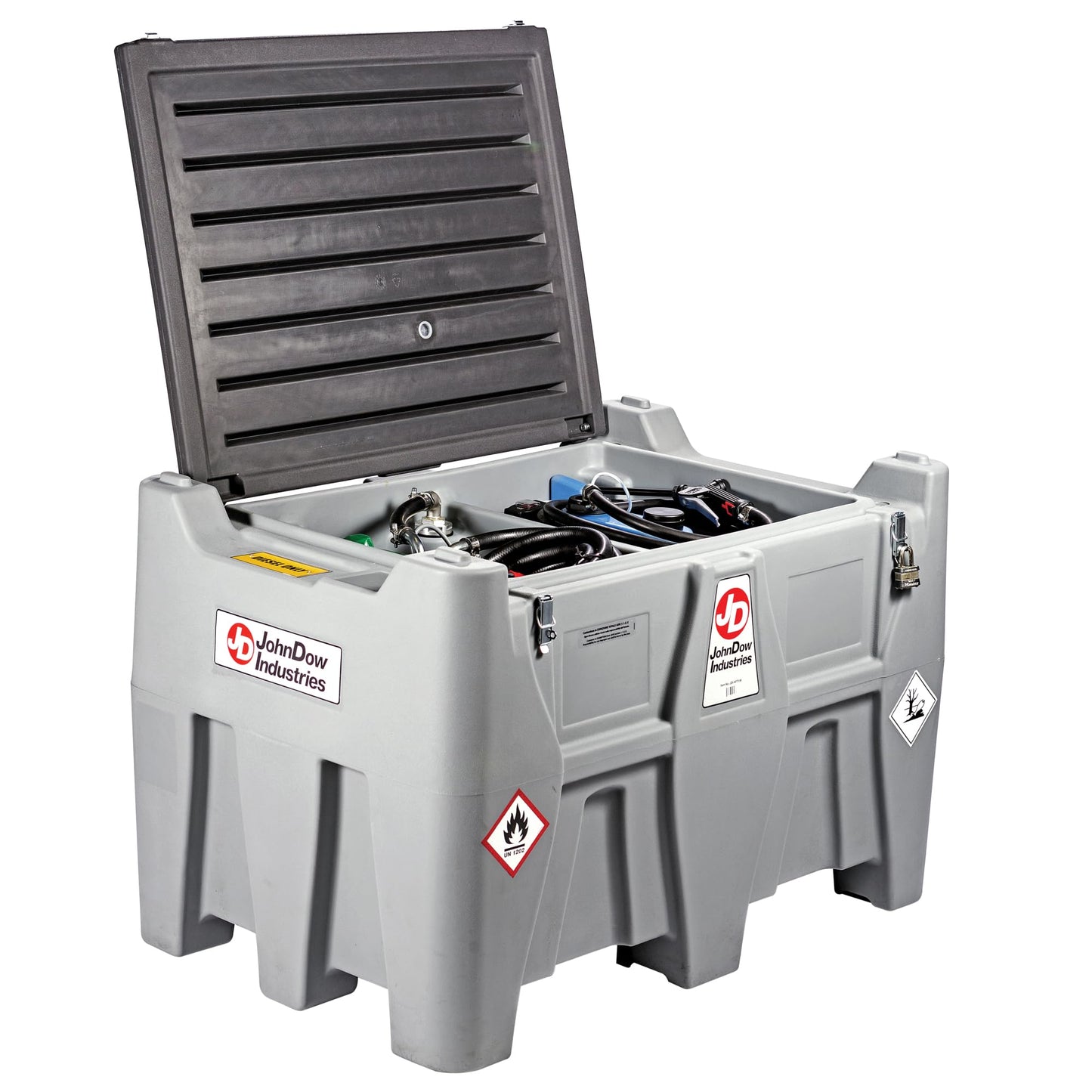 JohnDow Industries, Portable Diesel Fuel Storage Tank, Capacity 106 Gal, Shape Rectangle, Model# JDI-AFT106