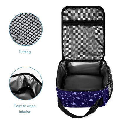 CaomeiWu School Backpack with Lunch Box & Pencil Case for Kids Girls Boys School, 16 Inch Cute Bookbag, School Backpack for Students Children, Lightweight, Large Capacity