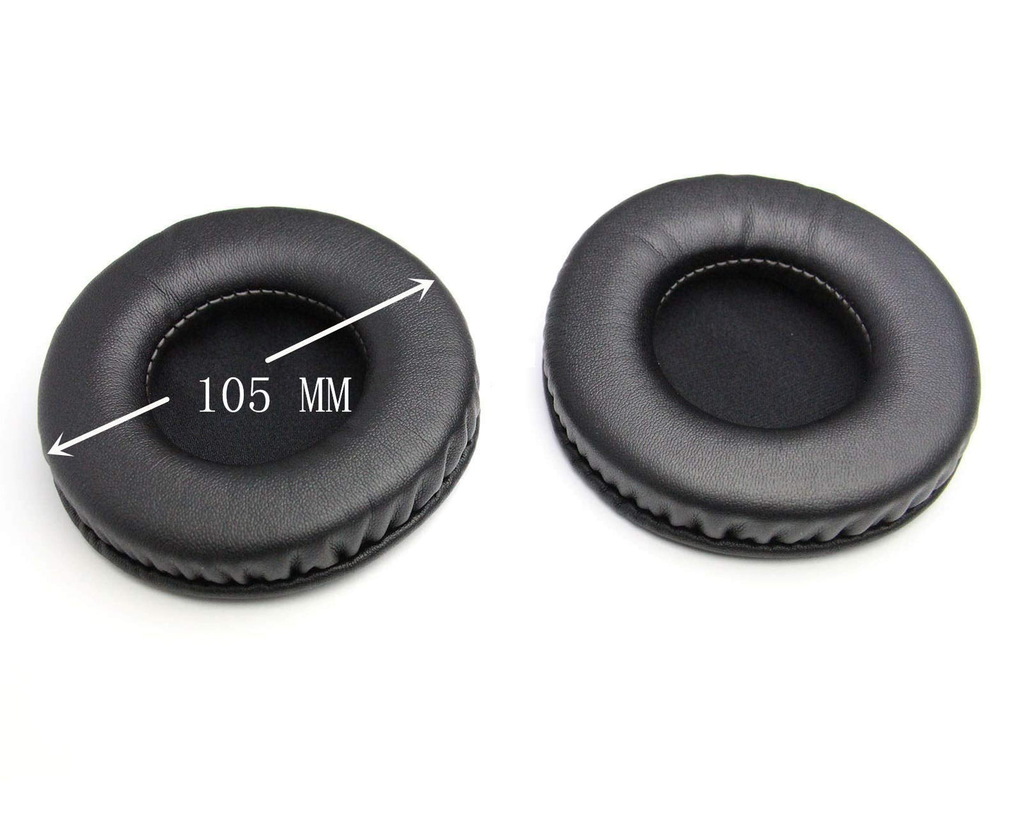 105 MM Replacement Ear Pads for AKG,ATH,Audio-Technica Headphones (Diameter 105mm)
